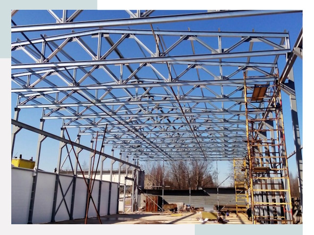 Строительство цехов в Астрахань от 617 руб. под ключ