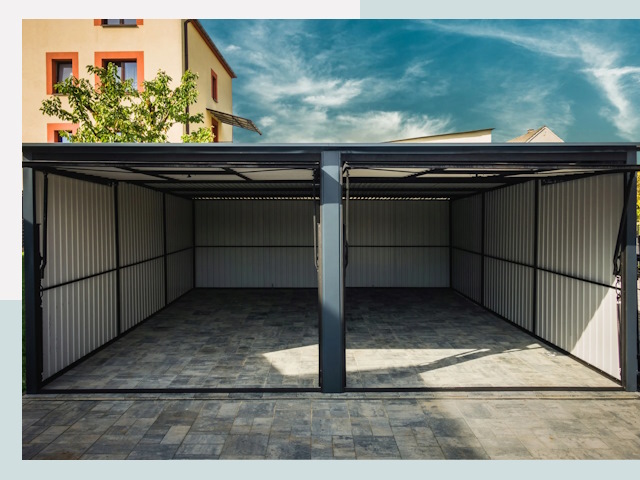 Гаражи из металлоконструкций от 617 руб. в Астрахань