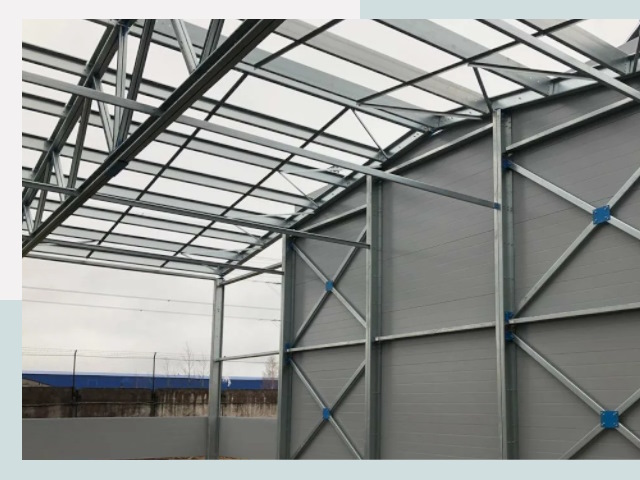 Каркасные ангары от СтальСтрой-Стр по цене от 617 руб.