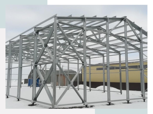 Каркасные ангары в Астрахани