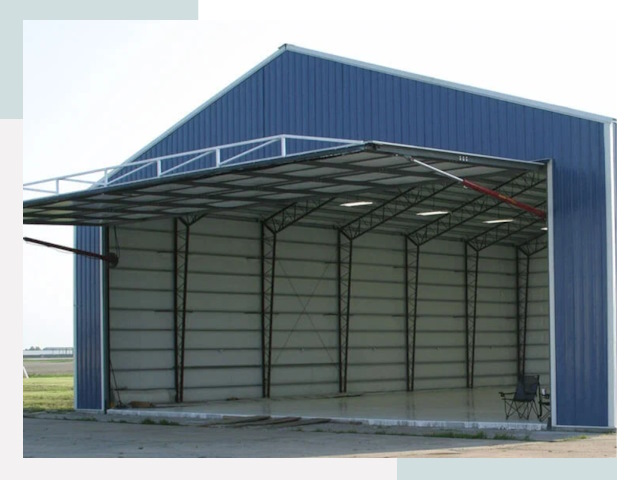 Прямо стенные ангары в Астрахани