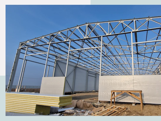 Утепленные ангары в Астрахань от 617 руб. за м²