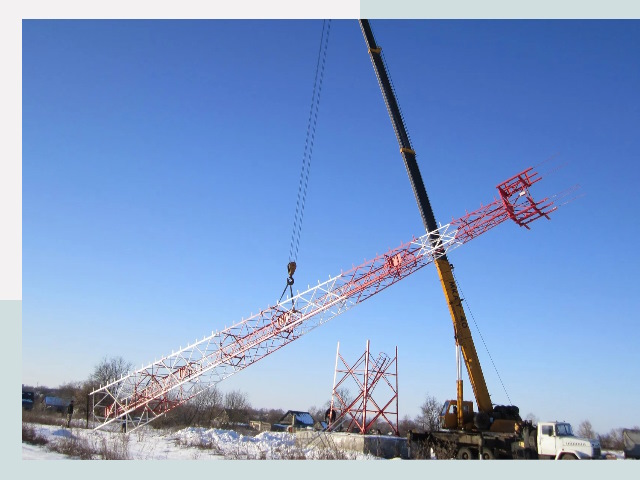 Строительство башен связи в Астрахани от 617 руб.