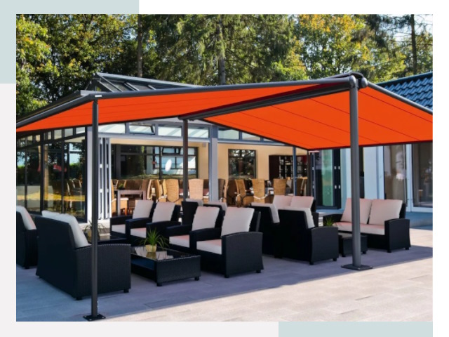 Навесы для кафе и ресторанов в Астрахани