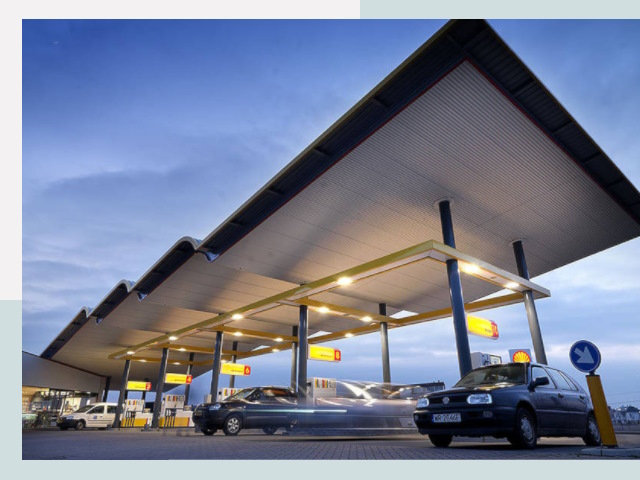Навесы для АЗС в Астрахань от 617 руб. - Защита и комфорт