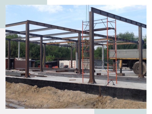 Фундамент для ангаров в Астрахани