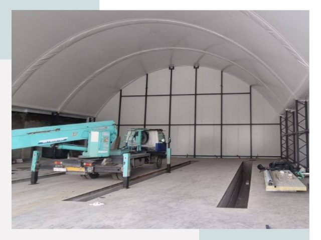 Внутреннее оснащение ангаров в Астрахани